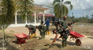 TNI Bersinergi Pulihkan Masjid, Kenyamanan Ibadah Jadi Prioritas