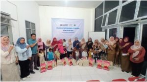 PTPN IV Regional VI Salurkan 74 Paket PMT Untuk Balita Stunting di UPTD Puskesmas Langsa Baro