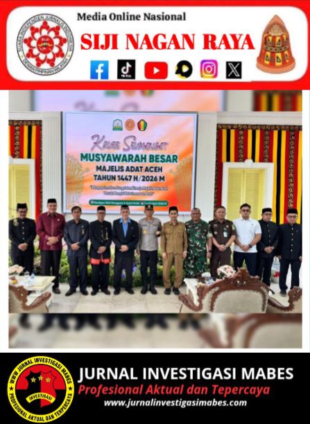 Kapolda Aceh Irjen pol Marzuki Ali Basyah Hadiri Pembukaan Mubes Majelis Adat Aceh 2026