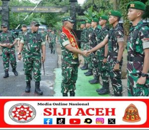Pangdam IM Kunker ke Yonif TP 958/Rangkong Meukuree, Tegaskan Disiplin Kunci Profesionalisme Prajurit