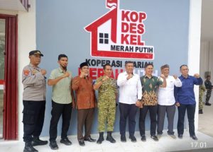 KDMP Geudubang Jawa Langsa Diresmikan Presiden Prabowo Bersama 1.061 Koperasi di Seluruh Indonesia